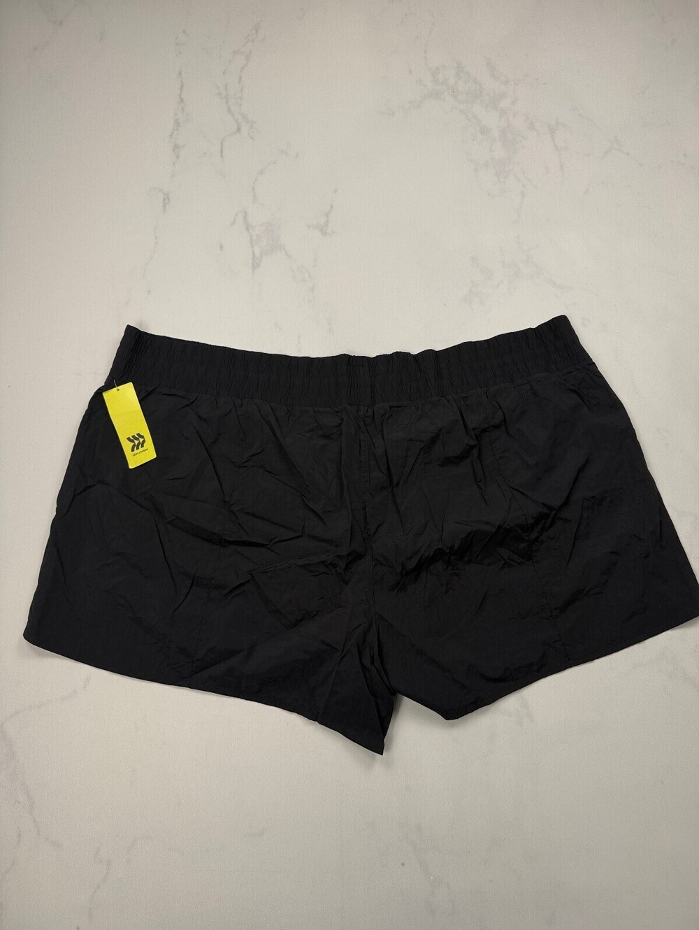 All In Motion Motion Shorts Black Modern Sporty - Womens 4X